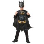 D�guisement batman avec muscles rembourr�s noir