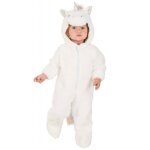Dguisement bb licorne blanc