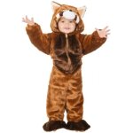 Déguisement bébé panda roux marron Déguisement bébé panda roux marron