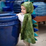 D�guisement cape de dragon vert