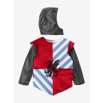 Dguisement de chevalier gris