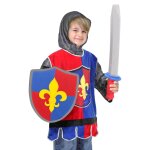 Dguisement de chevalier multicolore
