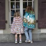 D�guisement enfant cape brillante the 5th avenue rose