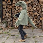 D�guisement enfant cape dinosaure t rex toute douce vert