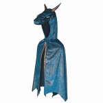 Dguisement enfant cape de dragon starry night bleu