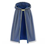 Déguisement enfant cape de princesse margot bleu Déguisement enfant cape de princesse margot bleu
