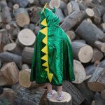 D�guisement enfant cape r�versible chevalier dragon vert