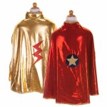 Dguisement enfant cape rversible super hro rouge