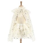 Dguisement enfant cape avec tutu loane cru