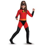 D�guisement enfant fille violette indestructibles disney rouge