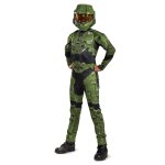 D�guisement enfant gar�on halo master chief vert