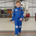 D�guisement enfant pilote d'h�licopt�re bleu