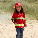 D�guisement enfant pompier rouge