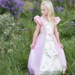 D�guisement enfant robe de princesse paris rose