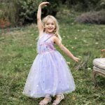 D�guisement enfant robe princesse taylor eras violet