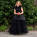 D�guisement enfant robe de sorci�re gothique noir