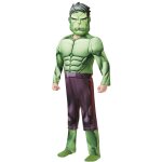 Dguisement hulk avec muscles rembourrs vert