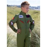 D�guisement pilote - fighter pilot vert kaki