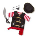 D�guisement de pirate noir