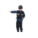 Dguisement policier noir