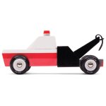 D�panneuse towie en bois v�hicule miniature d�s 3 ans multicolor