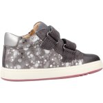 Derbies b�b� fille en cuir gris c1332