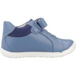 Derbies gar�on en cuir robustes et �l�gants bleu