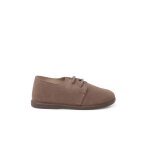 Derbies su�de lacets gar�on semelle fine taupe