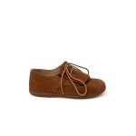 Derbies suède languette franges taupe Derbies suède languette franges taupe