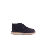 Desert boots bottines chukka � lacets enfants et adultes bleu marine