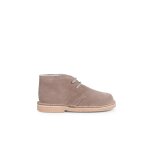 Desert boots bottines chukka � lacets enfants et adultes gris