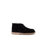 Desert boots bottines chukka � lacets enfants et adultes noir