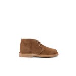 Desert boots bottines chukka  lacets enfants taupe