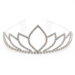 Diadme pi argent enfant dguisement princesse argent