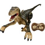 Dinosaure velociraptor t�l�command� beige