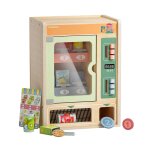 Distributeur automatique en bois beige