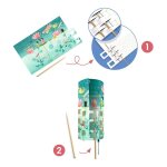 Do it yourself 2 photophores � tisser danse des lucioles multicolore