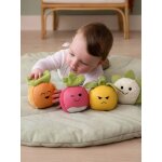 Les dooballs - set de 4 balles doudous - multicolore