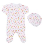 Dors - bien b�b� en coton jacquard biologique iris multicolore