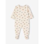 Dors - bien b�b� imprim� voiture �cru