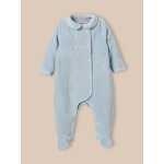 Dors bien en velours b�b� ciel