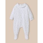 Dors - bien en velours bb col en broderie anglaise imprim rosie