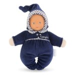 Doudou babidoux marine rves d'toiles multicolore