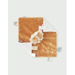 Doudou babou en veloudoux marron