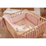 Doudou bébé avec attache barreaux doux et réconfortant promenade bucolique rose Doudou bébé avec attache barreaux doux et réconfortant promenade bucolique rose