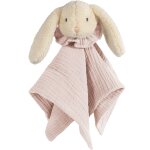 Doudou b�b� ultra doux avec yeux brod�s compagnon rassurant d�s la naissance sable, rose, noir