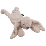Doudou bouillotte milo gris clair gris