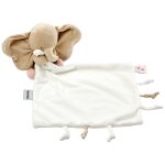 Doudou c�lin fanfan l'�l�phant blanc cr�me (27 cm) beige, blanc