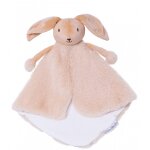 Doudou cape marionnette valentin le lapin beige