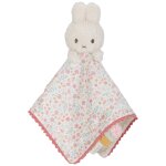 Doudou carr� miffy lucky leaves rose, beige